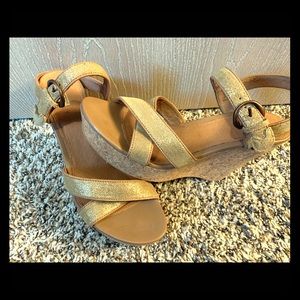 Ugg Gold Wedges